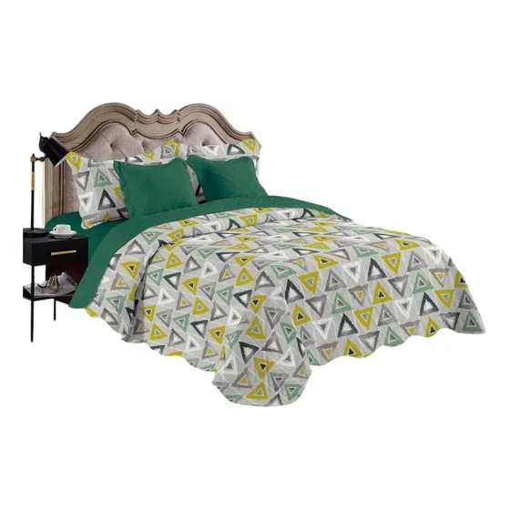Sobrecama (edredón) Para Cama 2x2 (king), Majestic 5 Piezas