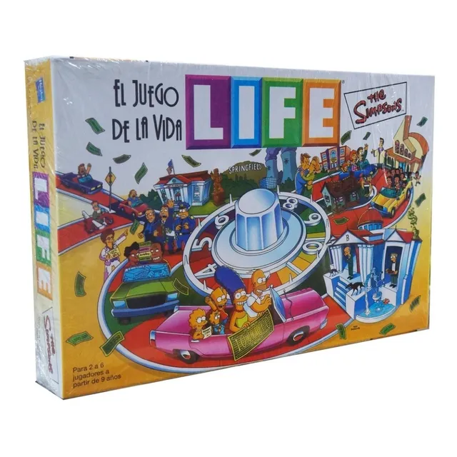 Life Los Simpsons Juego De La Vida 9772 Toyco
