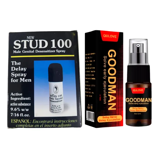Stud 100 Spray + Goodman Retardante Masculino