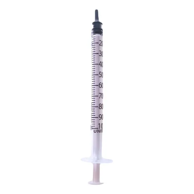 Jeringa Descartable Insulina 1ml Sin Aguja X 100 U.