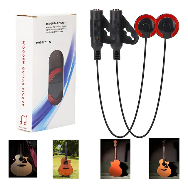 2 Microfono Para Guitarrra Acustica, Violin Instr. Acústicos