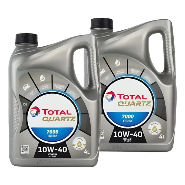 Aceite Total Quartz 7000 10w40 Kit 8 Lts