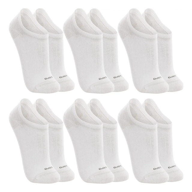 Kit 6 Pares Meias Soquete Invisível Lupo Kit 6 Pares Meias Soquete Invisível Lupo