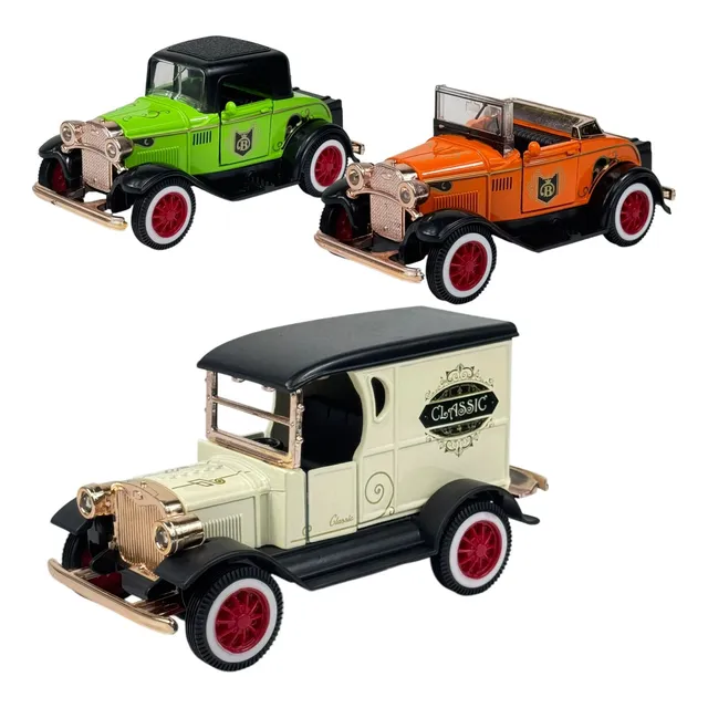 Carrinho Miniatura De Ferro De Fricção Calhambeque Raridade