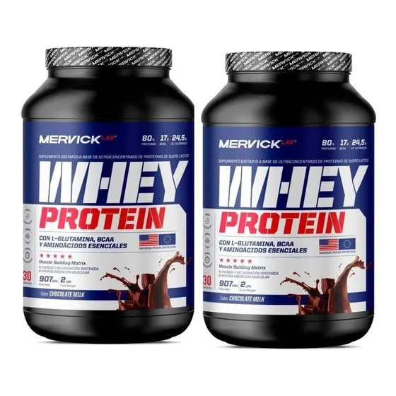 Whey Protein 2 Lb Mervick 2x1 Mervick Proteina Concentrada