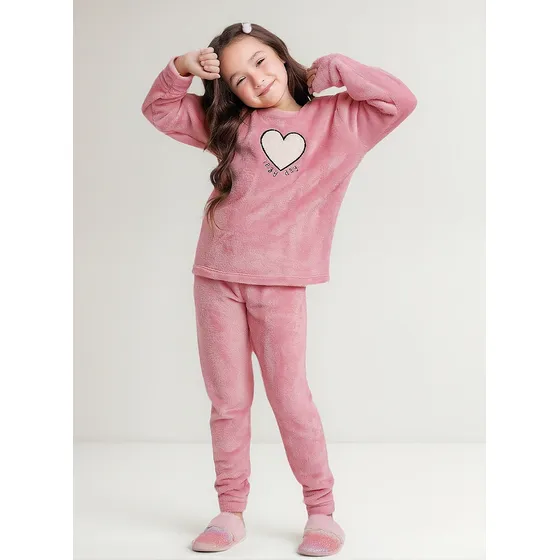 Pijama Niña Plush Abrigo - Gepettos - 1310
