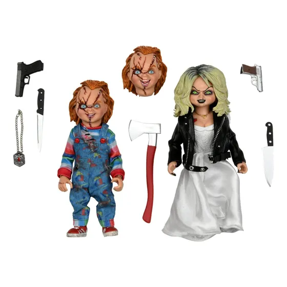 Neca - La Novia De Chucky Tiffany Y Chucky 8 Figuras De Acci