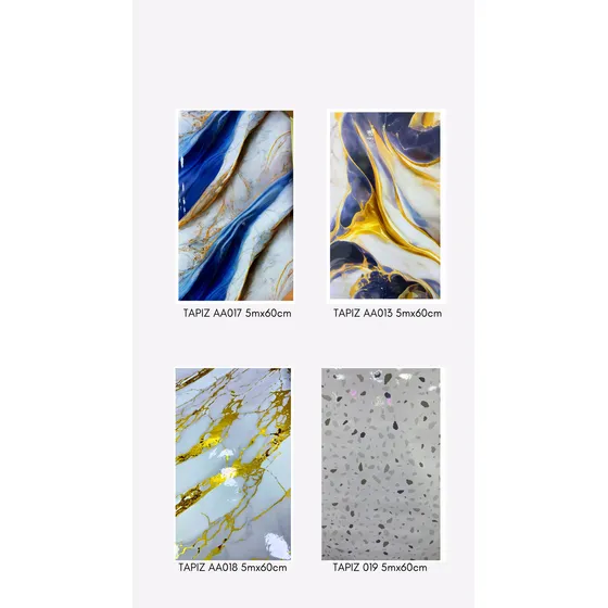 Papel Tapiz De Vinil Autoadhesivo Mármol