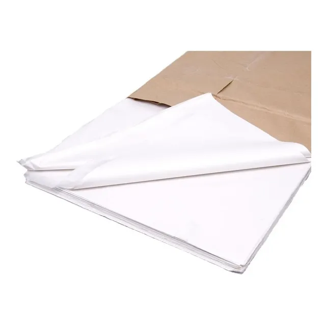 Papel Seda Blanco 50x70 Cm. 100 Hojas, Excelente Calidad!!!