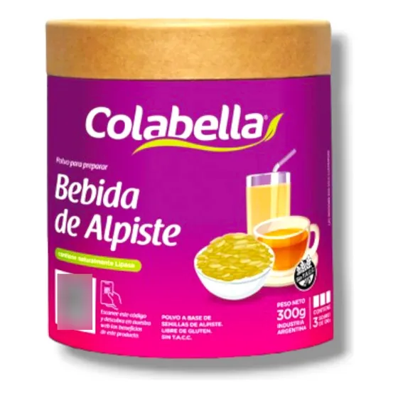 Alpiste Adelgazante Diabetes En Polvo 300g Colabella S/tacc