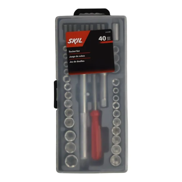 Kit De Herramientas Skil Juego De Matraca Destronilador 40pz