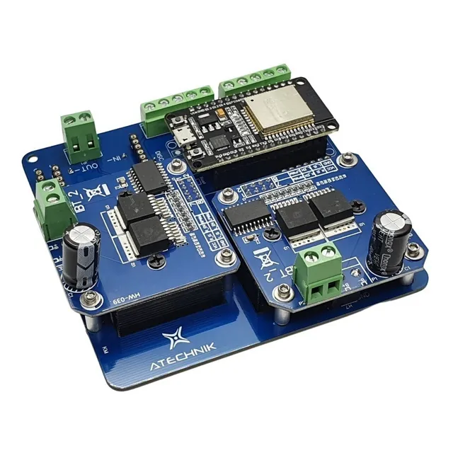 Circuito Control Sumobot Y Seguidor De Línea Esp32 + Bts7960