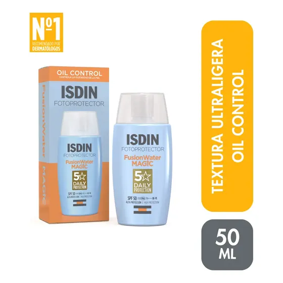 Fotoprotector Solar Isdin Fusion Water Magic FPS50 50 ml | Cuotas sin interés
