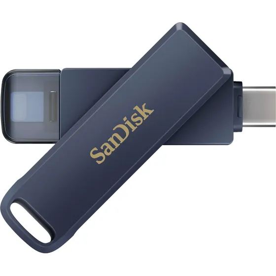 Memoria Usb Sandisk De 256 Gb, Color Azul Cielo Metálico