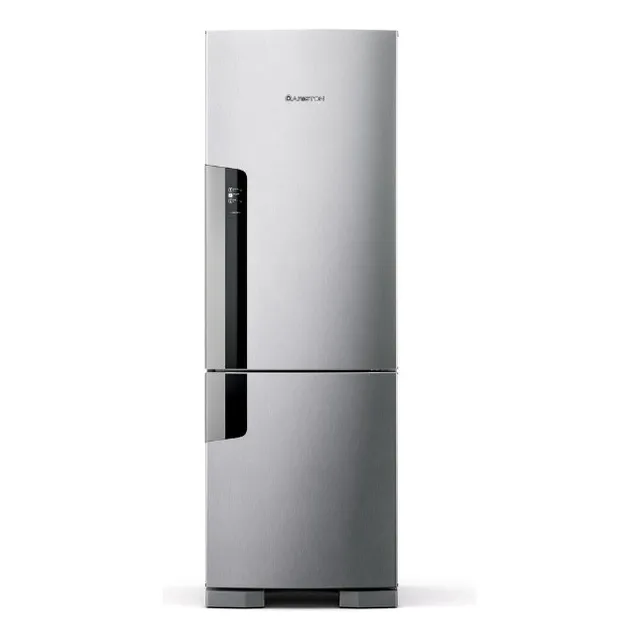Heladera con freezer inverter Ariston TRE44 color inox con capacidad de 397L 220V