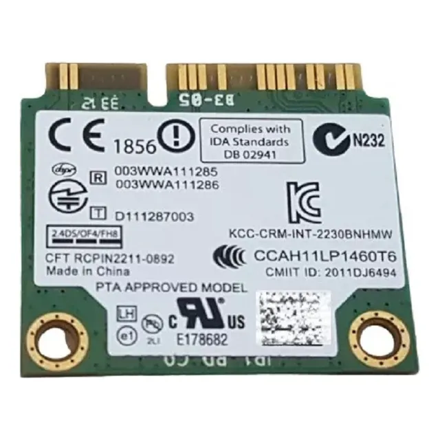 Intel Centrino Wireless-n 2230 2230bnhmw Asus Q400a