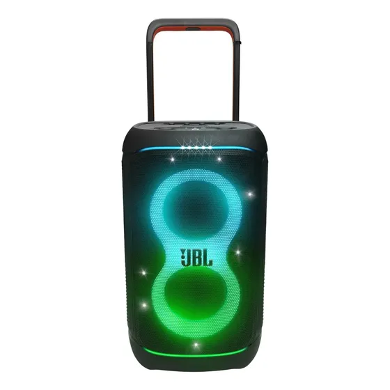 Caixa de Som Bluetooth PartyBox 520 JBL com 400W RMS, AI Sound Boost, Auracast, Até 15h de Bateria e IPX4