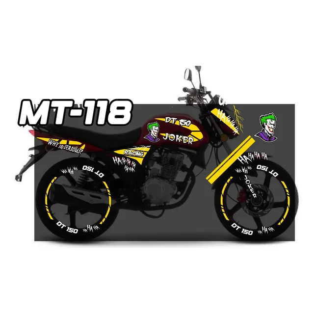 Kit Calcomanias Reflejantes Italika Dt 150 Sport Dt150