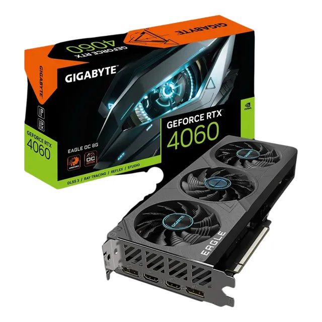 Video Gigabyte Geforce Rtx 4060 Eagle Oc 8gb Gddr6 Tranza