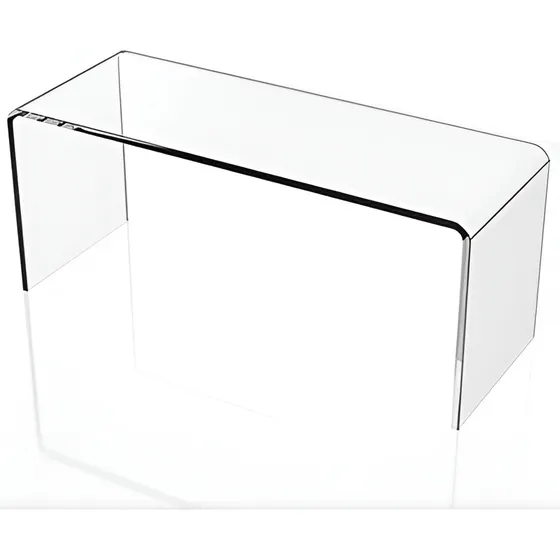 Prateleira Cubo Nicho Acrílico Vitrine 30x15x15cm Cor Transparente