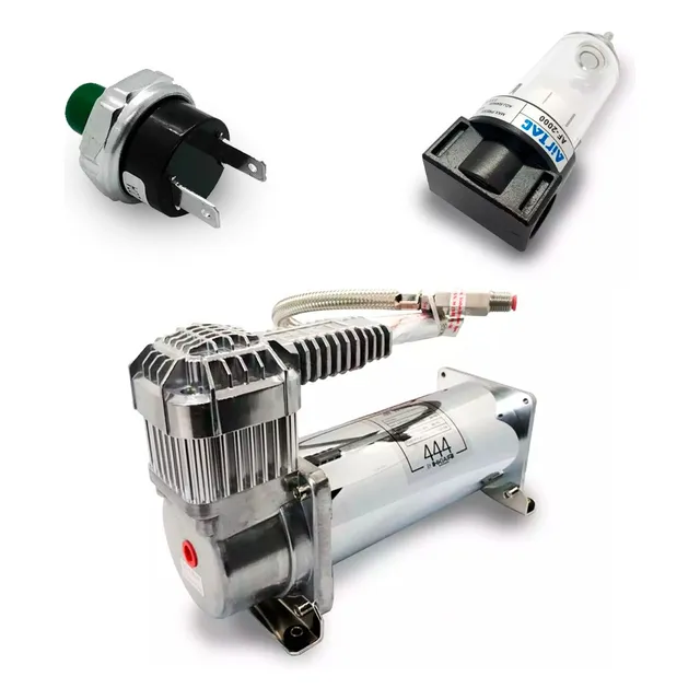 Compressor Premium 444c - Filtro De Acrílico + Pressostato