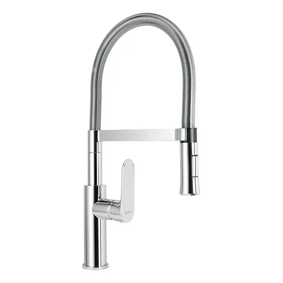 Monomando Cromo Flexible Para Fregadero 45195 Foset
