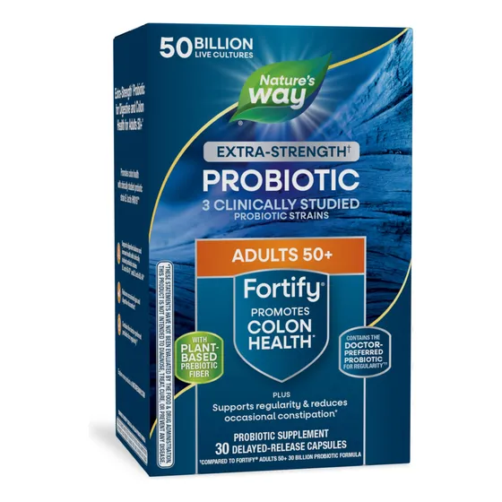 Suplemento Probiótico Nature's Way Fortify Extra Strength 50