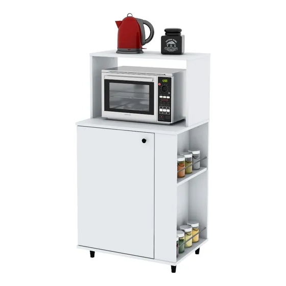 Mueble Microondas Vajillero Organizador Centro Estant - Mm