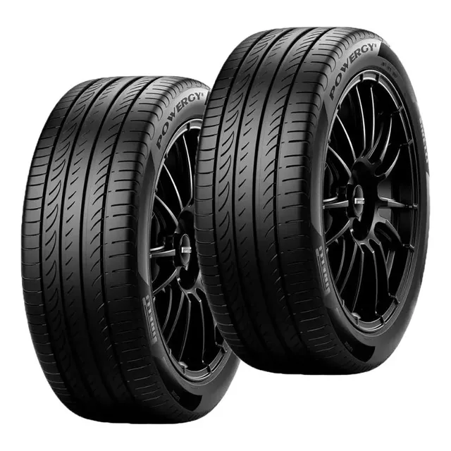 Kit 2 Pneus Pirelli Aro 17 Powergy 225/45 R17 91w