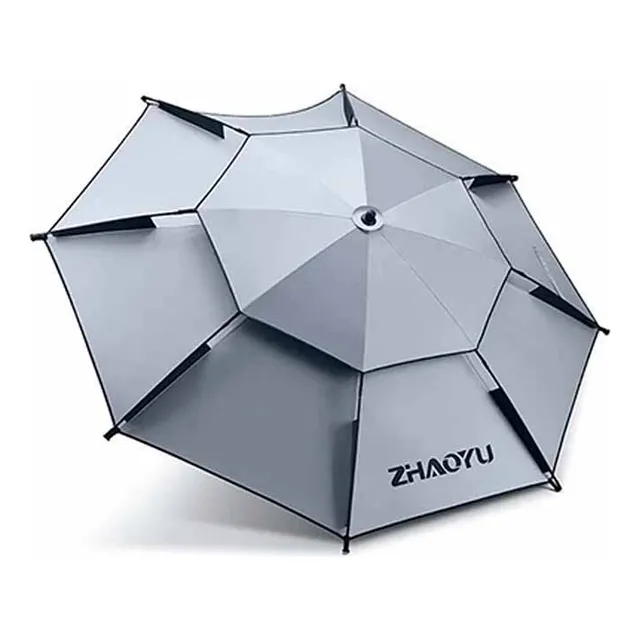 Sombrilla De Acero Inoxidable 360° Con Protección Solar