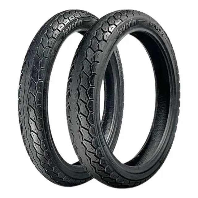 Par Pneu Levorin S/c 80/100-90/90-18 Titan Ybr Faze 150 160