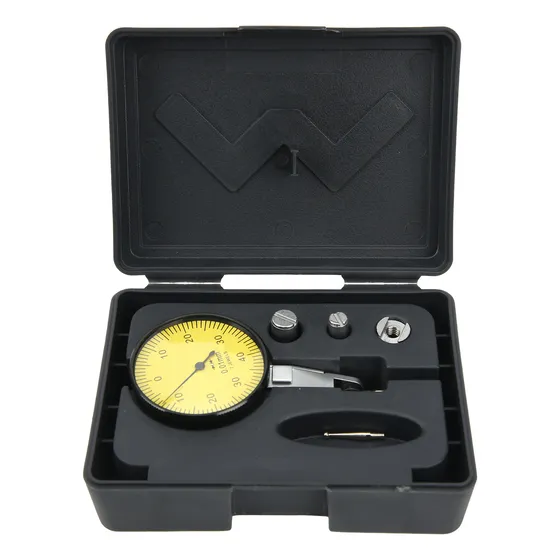 Palanca Indicadora De Prueba Con Dial De 0-0,8 Mm, Acero Ino