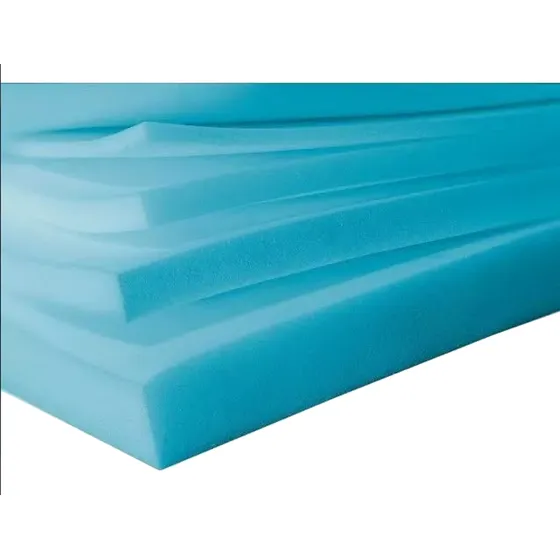 Hoja De Hule Espuma De 190x120x1cm En 20kg/m3 Color Azul