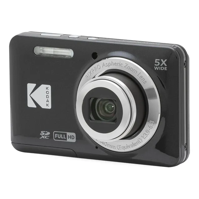 Cámara Digital Kodak Pixpro Fz55-bk, 16 Mp, Cmos, Zoom 5x, 1