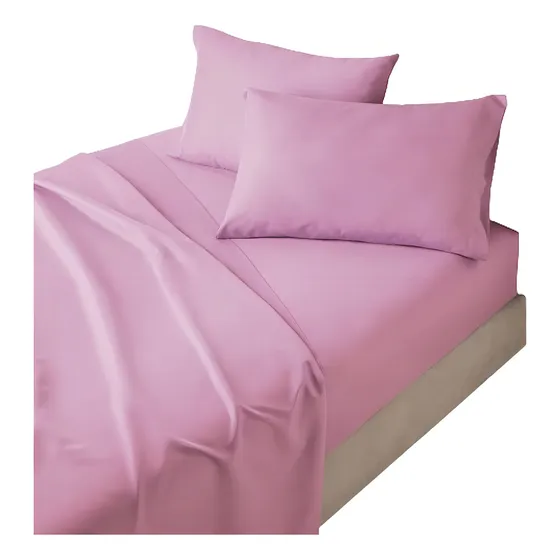 Juego Sabanas Matrimonial Esencial Suavitec Concord Color Berry Diseño De La Tela Liso
