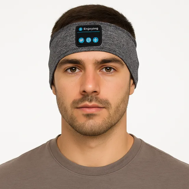 Fone De Ouvido Bandana Sem Fio Bluetooth P/celular Esportivo