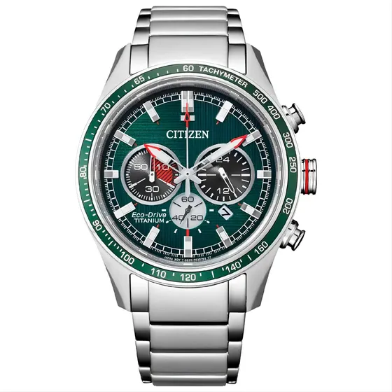 Relógio Citizen Cronógrafo Eco-drive Super Titanium Tz31874g