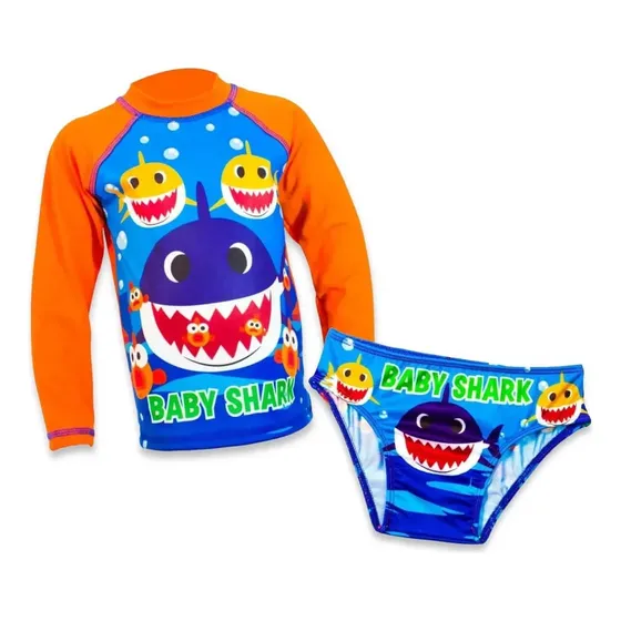 Conjunto De Trajes De Baño Para Niños -  Baby Shark