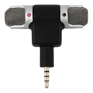 Microfone Mini Stéreo P2 3,5mm - Gopro - Notebook- Youtubers Microfone Mini Stéreo P2 3,5mm - Gopro - Notebook- Youtubers