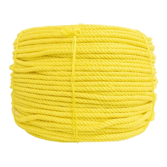 Cable Polipropileno 13mm 4 Cabos Bobina Amarillo 33kg