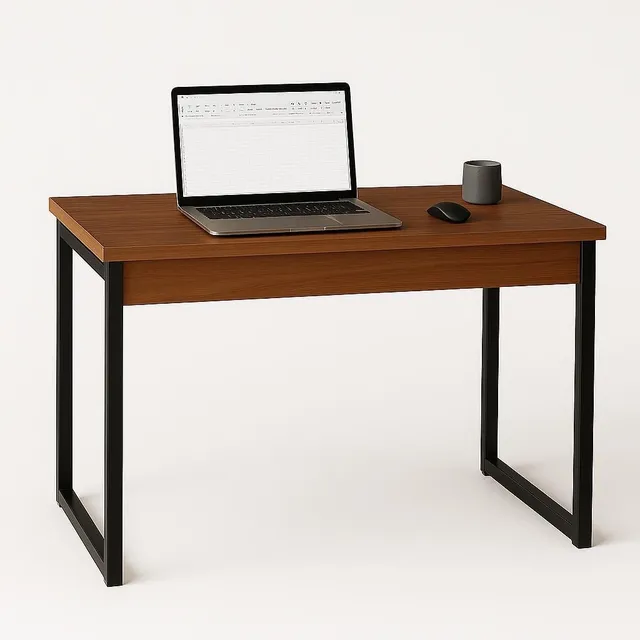 Mesa Computador Escrivaninha Notebook Estudo Home Pés Aço 90