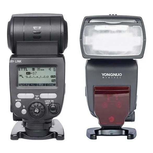 Flash Yongnuo YN685 Ttl compatible con camaras NIKON color negro