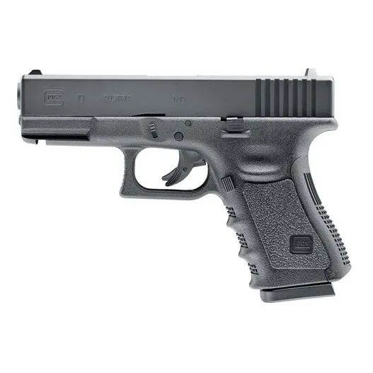 Pistola Deportiva De Co Glock 19 Color Negro De Metal