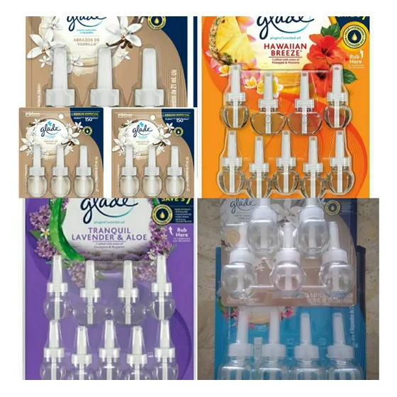 Set De Repuestos De Ambientadores Glade