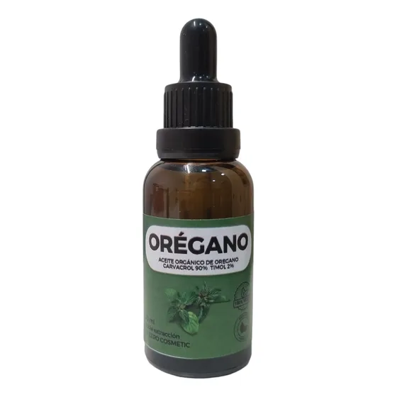 Oil Puro De Oregano - Carvacrol Y Timol - Para Desparacitar