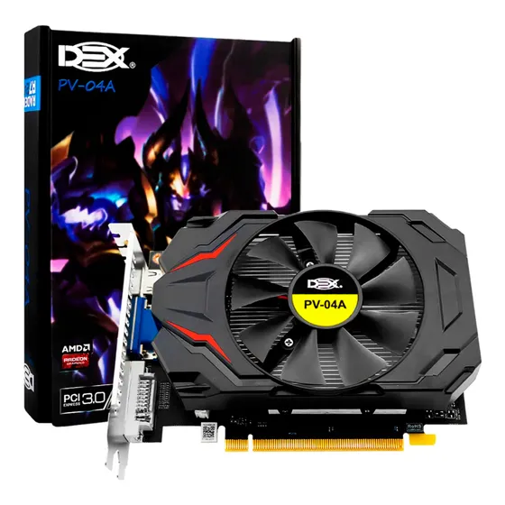 Placa De Video 2gb R7 240 Ddr5 Vga/dvi/hdmi  Pv-04a Dex