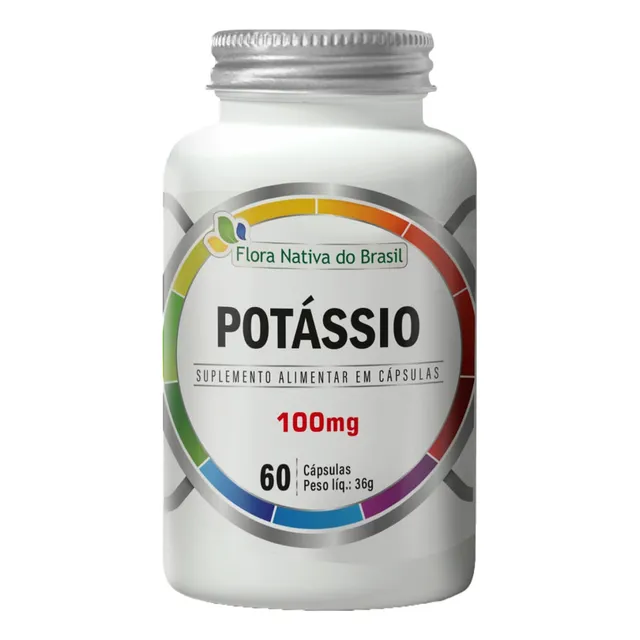 Potássio 60 Cápsulas - Flora Nativa