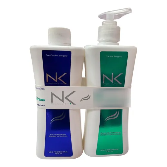 Nk Professional Pack De Cirugía Capilar Con Keratina 450ml
