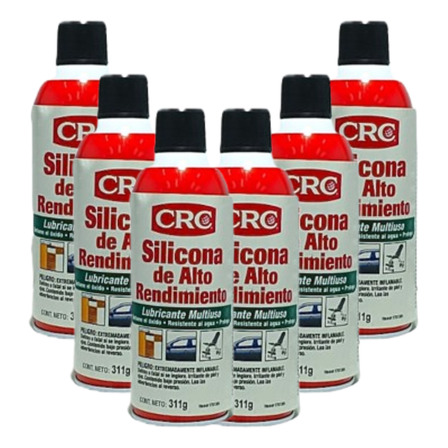 Crc 6 Pzs Silicona De Alto Rendimiento De Uso Pesado 311g Crc 6 Pzs Silicona De Alto Rendimiento De Uso Pesado 311g