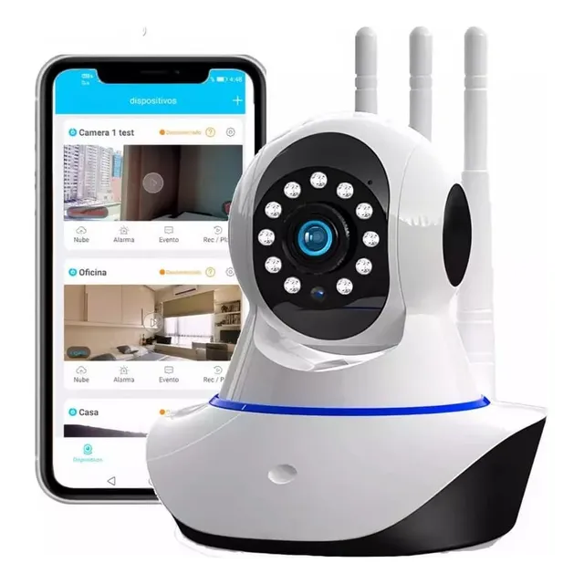 Camara De Seguridad Interior Ip Wifi Vision Nocturna Audio 